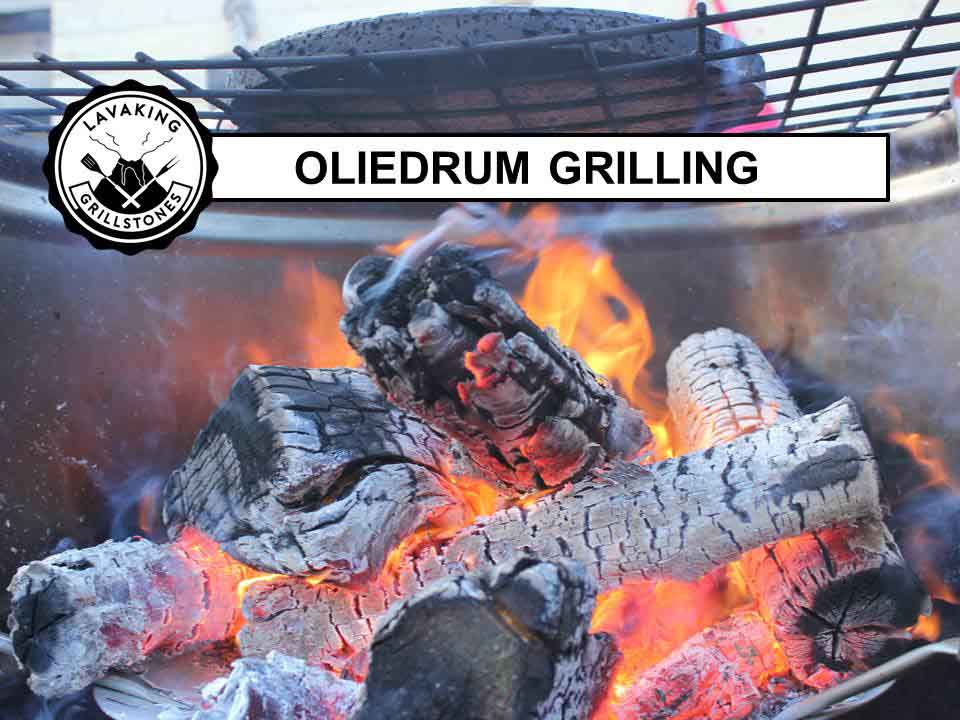 oliedrum grillen